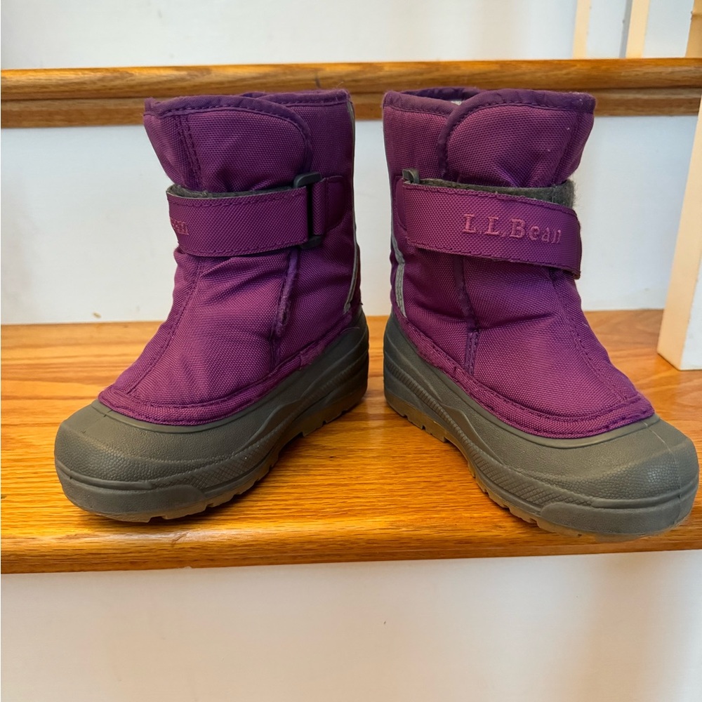 L L Bean girls winter boots